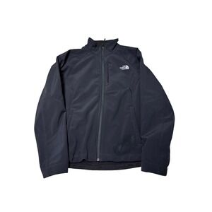 The North Face Womens Apex Bionic Softshell Jacket Black Full Zip Large